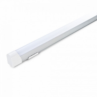 LED Wandfitting - 10W, 60cm, Aluminumkörper, warmweiß - 1