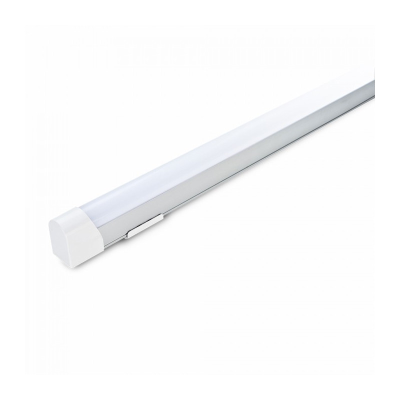 LED Wandfitting - 10W, 60cm, Aluminumkörper, weiß - 1