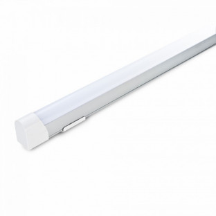 LED Wandfitting - 20W, 60cm, Aluminumkörper, weiß - 1