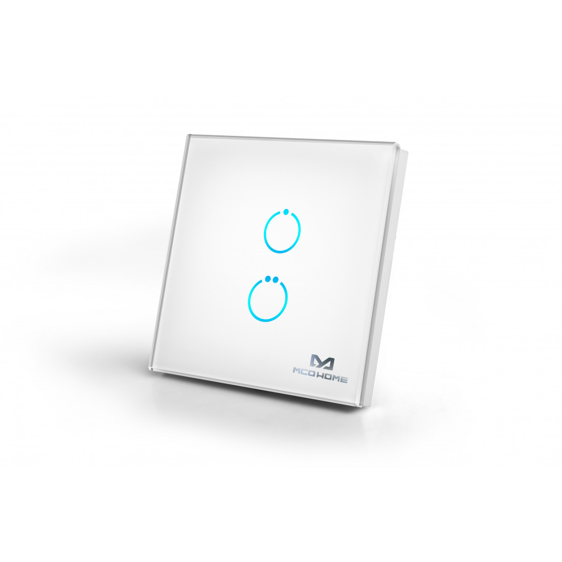 mco home glass touch switch 2 buttons