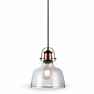 LED Glass Pendant, Vintage,Globe, Transparent, Ф300