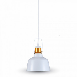 LED Transparent Glass + Wood Pendant Light With Canopy