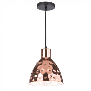 LED Transparent Glass + Wood Pendant Light With Canopy