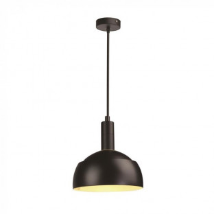 LED Пендел, насочваща шапка, алуминий, черен, Е14, Ф180