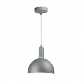LED Пендел, насочваща шапка, алуминий, сив, Е14, Ф180