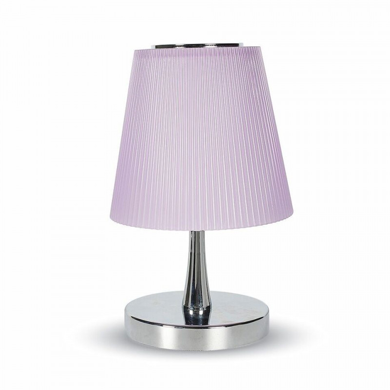 LED Настолна лампа, бял, лилав, 5W