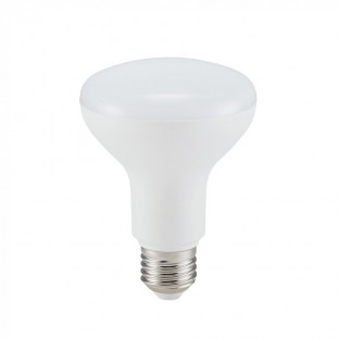 LED Крушка - Е27, 10W, Samsung чип, R80, Топло бяла светлина
