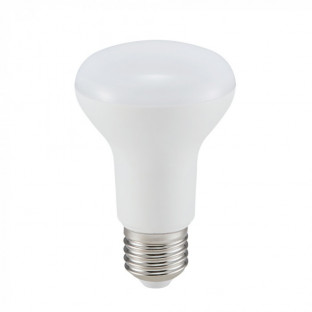 LED Крушка - E27, 8W, Samsung чип, R63, Топло бяла светлина