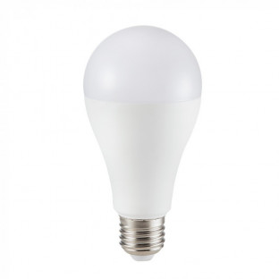 LED Крушка - E27, 15W, Samsung чип, A65, Топло бяла светлина