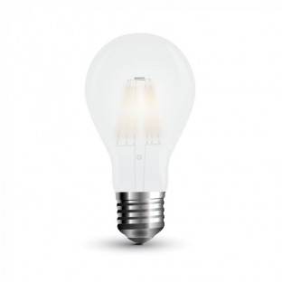 LED Bulb - 5W, Filament, E27, A60, Frost Cover White