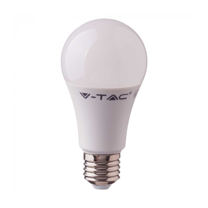 LED Bulb - E27, 9W, A58, Samsung chip, 5 years warranty, Warm white light