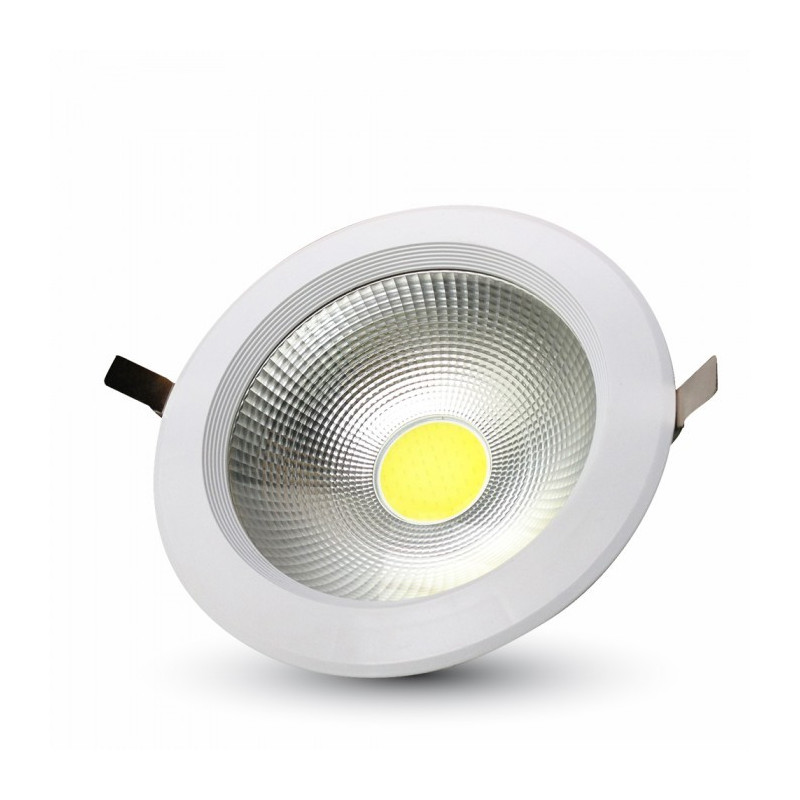 LED COB Луна - 30W, Кръгла, А++ 120Lm/W, Дневна светлина