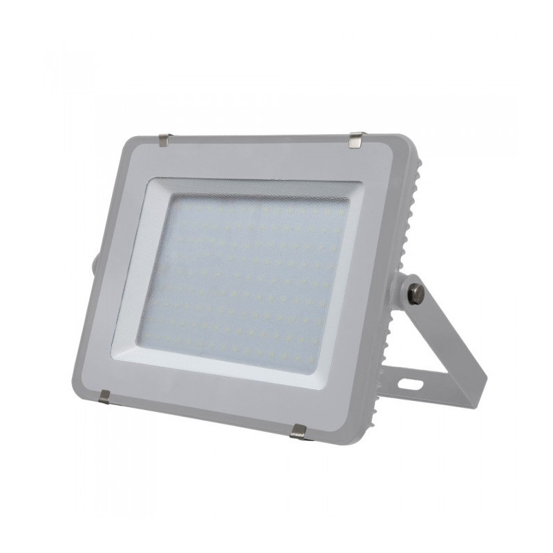 LED Floodlight - 150W, SAMSUNG CHIP, Grey Body, Warm white