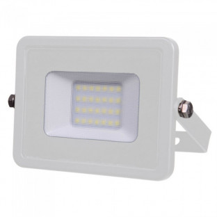 LED Floodlight - 20W, Samsung Chip, White Body, White light