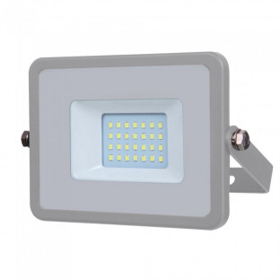LED Floodlight - 20W, Samsung Chip, Grey Body, Day white light
