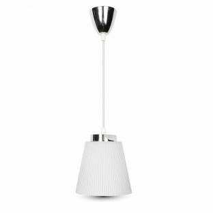 LED Wall Lamp - 7W, Chrome body, White shade