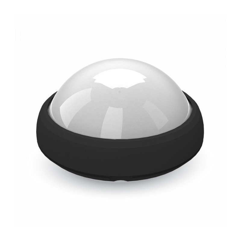 LED Dome light - 12W, Black body, Warm white light