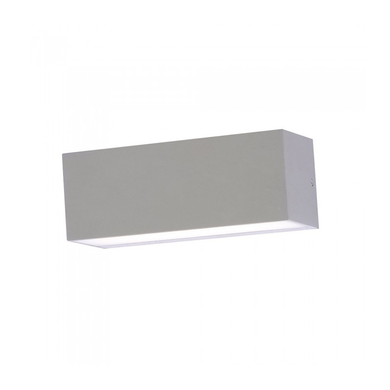 LED Up Down оutdoor Soft Light- 12W, Grey body, Warm white light