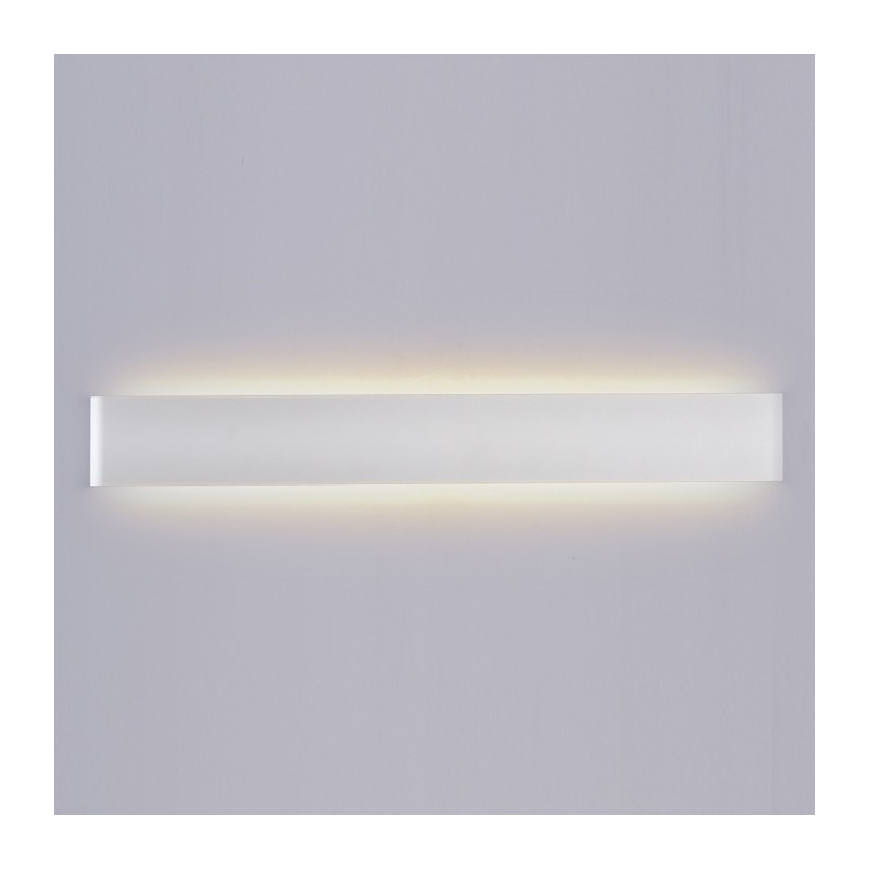 LED Стенна лампа - 20W, Бяла, Топло бяла светлина