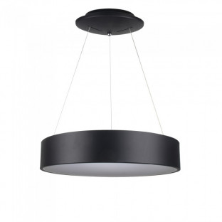 LED Surface Smooth Pendant - 20W, Dimmable, Black