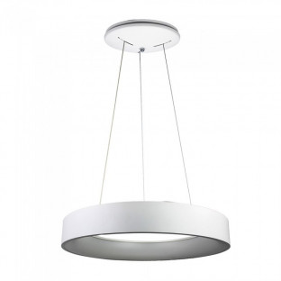 LED Surface Smooth Pendant - 30W, Dimmable, White