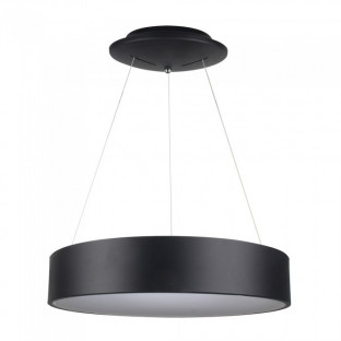 LED Surface Smooth Pendant - 30W, Dimmable, Black