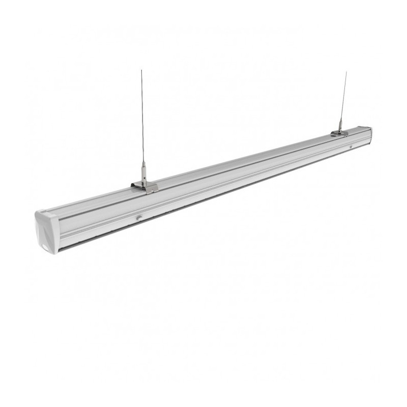 LED Linear Follow Trunking - 50W, Double asymetric lens, 120°, Day white light
