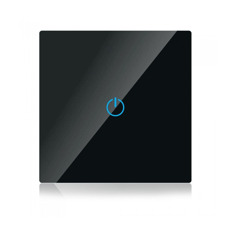 WIFI smart touch ключ - Сериен, черен, Единичен, Съвместим с Amazon Alexa и Google Home