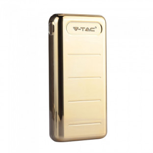 Power bank 20000 mAh - 2 x usb, gold