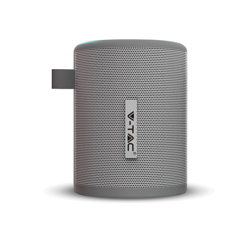 Portable bluetooth speaker -1500 mAh, FM radio, grey