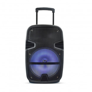 Portable speaker - 35W, wired microphone included, RGB LED lights