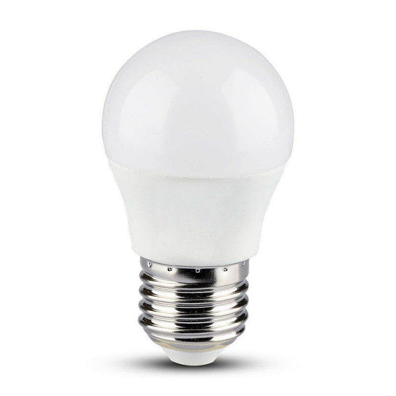 Smart крушка V-TAC - Е27, G45, 5W, WiFi, RGB, топла и студена светлина, VT-5124 - 1
