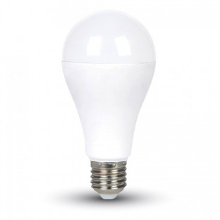 LED Lampe - E27, 17W, A65, термопластик, neutralweiß - 1