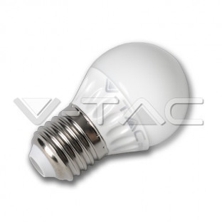 LED Lampe - E27, 4W, G45, Epistar Chip, warmweiß - 1