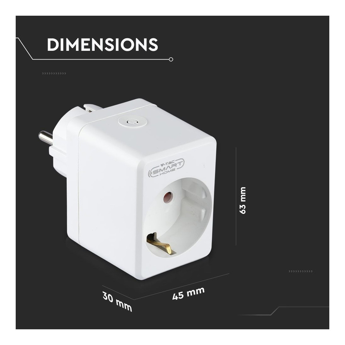 WIFI Smart mini plug with USB Compatible with Amazon Alexa and google