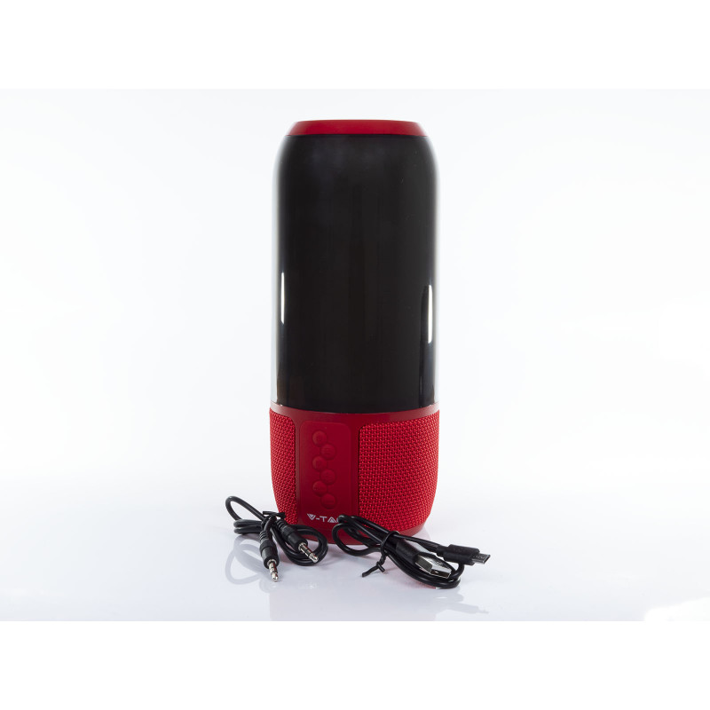 Безжични bluetooth слушалки - 500mAh, червени - 1