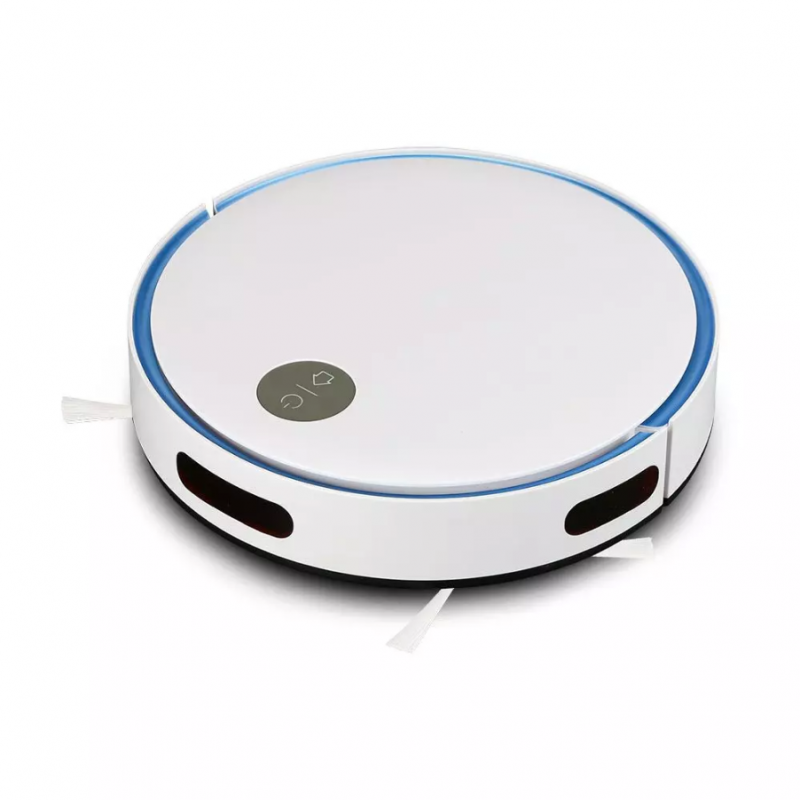 Robotic vacuum cleaner with remote control white