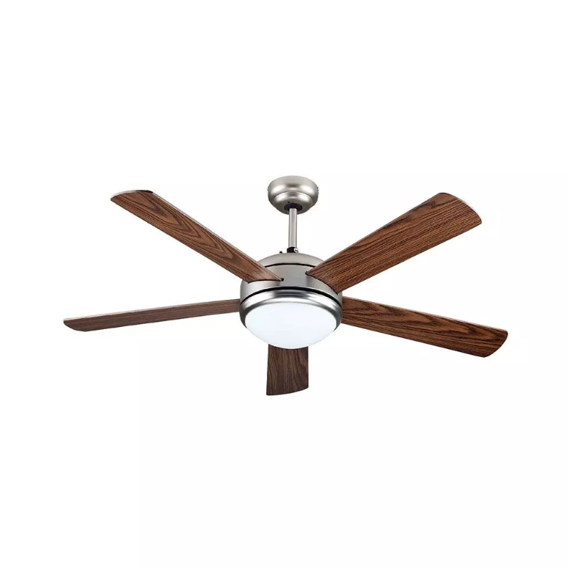Ceiling fan with LED light kit - 60W, RF control