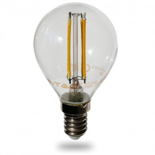 LED Glühlampe - E14, 4W, P45, warmweiß - 1