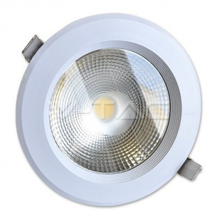 LED Einbaustrahler - 30W, COB Chip, 20W Körper, warmweiß - 1