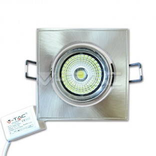LED Einbaustrahler - 5W, COB Chip , ändern Winkel, SN, viereckig, weiß - 1