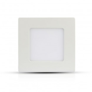 LED premium panel - 6W, Samsung chip, square, white light