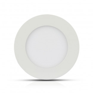 LED premium panel - 6W, Samsung chip, round, warm white light
