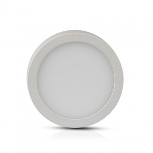 LED premium panel - 6W, surface, circle, warm white light