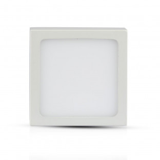 LED premium panel - 12W, surface, square, warm white light
