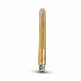 LED Glühlampe - E27, 5W, T30, Amber, warmweiß - 1