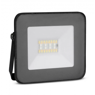 LED bluetooth floodlight V-TAC - 20W, RGB + 3 in 1, IP65, black, VT-5020