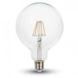 LED Glühlampe - E27, 4W, G125, warmweiß, dimmbar - 1