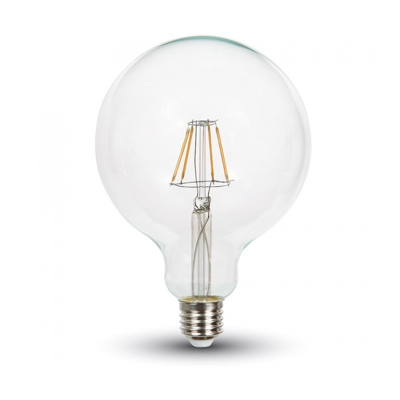 LED Glühlampe - E27, 4W, G125, warmweiß, dimmbar - 1