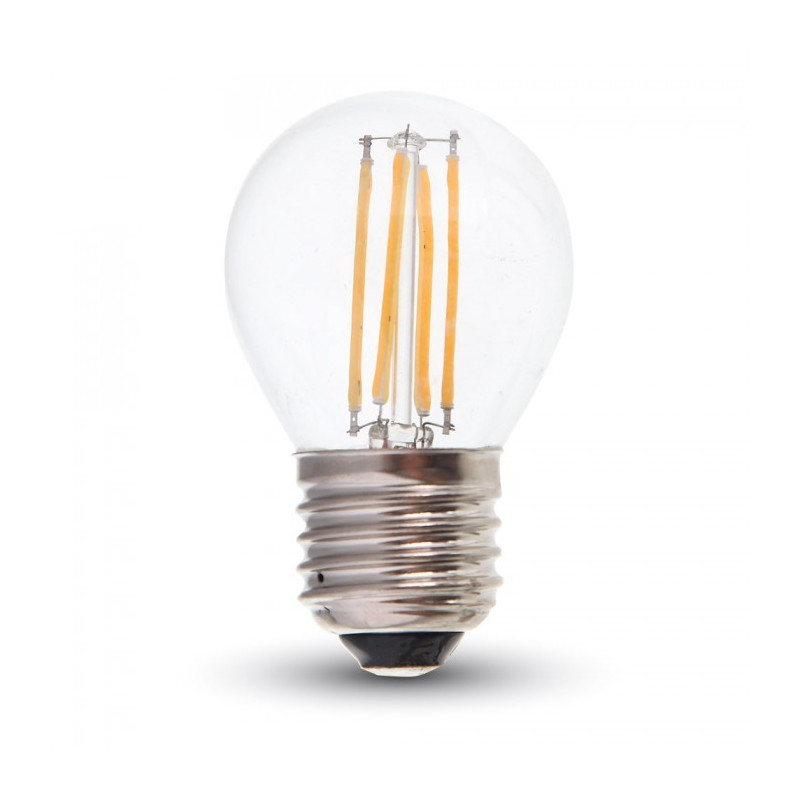 LED Glühlampe - E27, 4W, G45, neutralweiß - 1